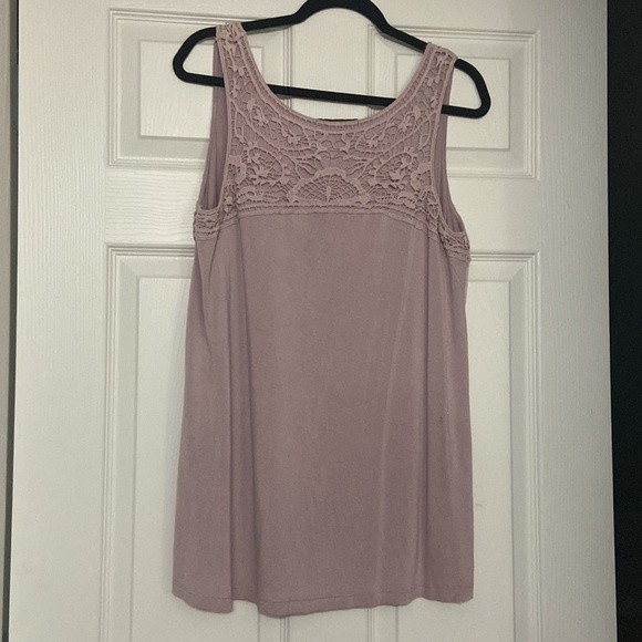 design works lavender boho top size large - Picture 2 of 4